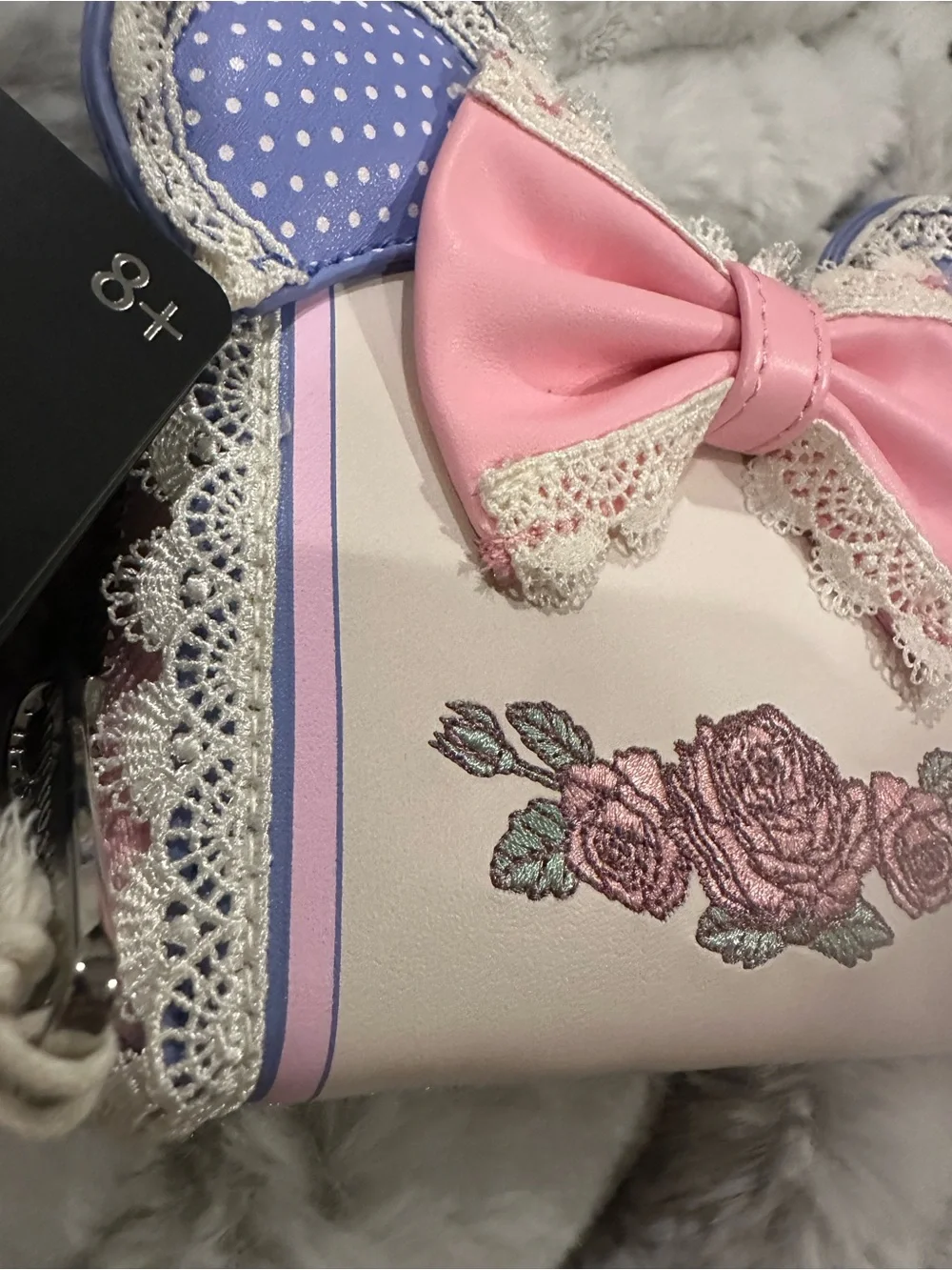 Loungefly Pink & Purple Floral Lace Wallet